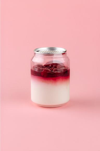 VEGAN CHERRY PANACOTTA