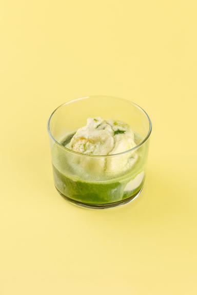 Matcha afogato