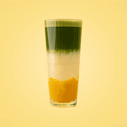 Mango matcha smoothie