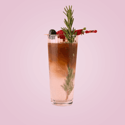 Espresso Tonic with rosemary