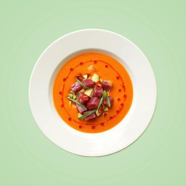 GAZPACHO WITH TUNA