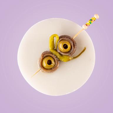 Gilda with anchovies