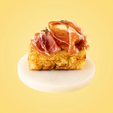 Tapas with ham