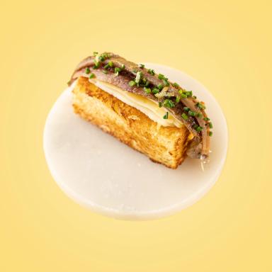 Tapas with cantabrian anchovies