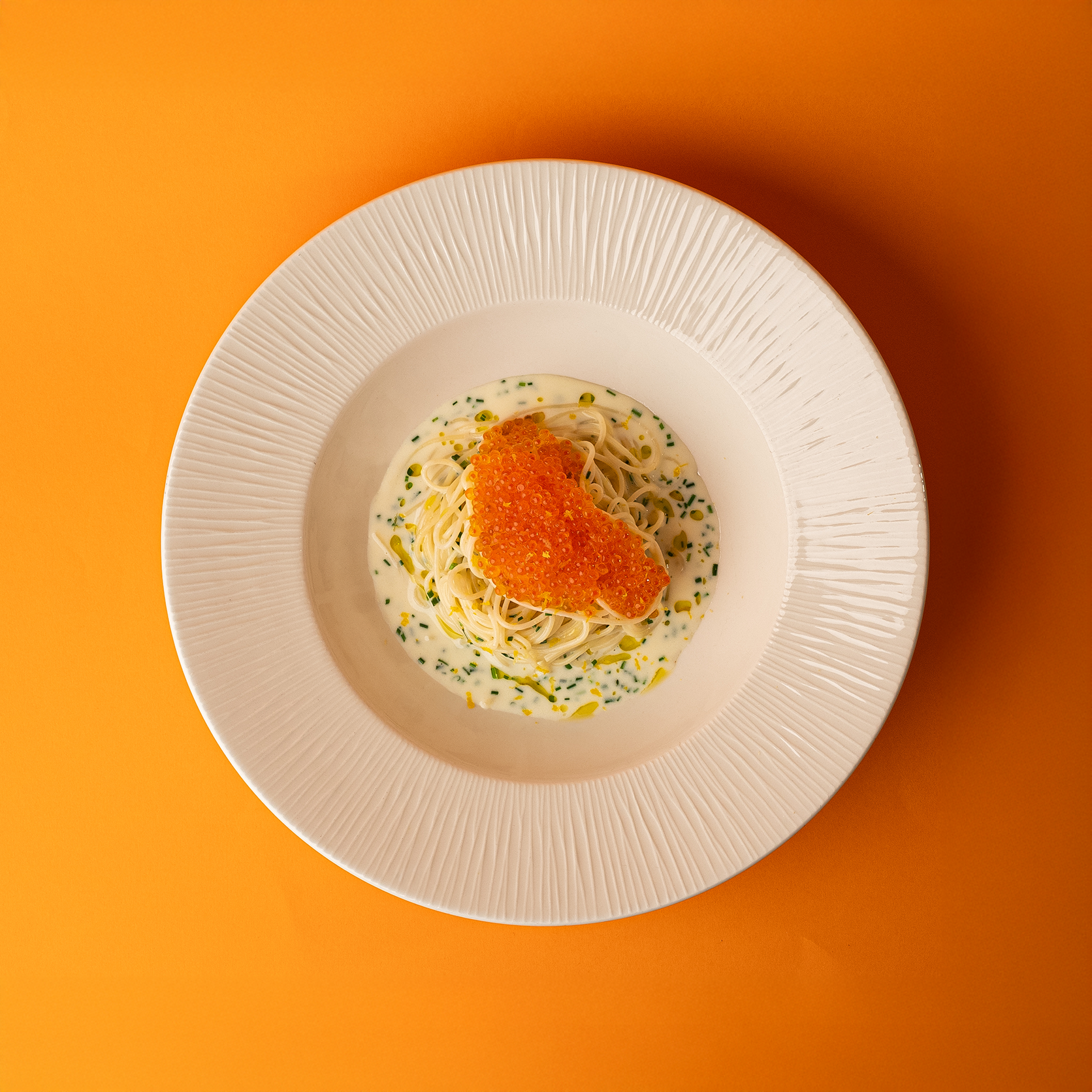 ESPAGUETIS CON СAVIAR