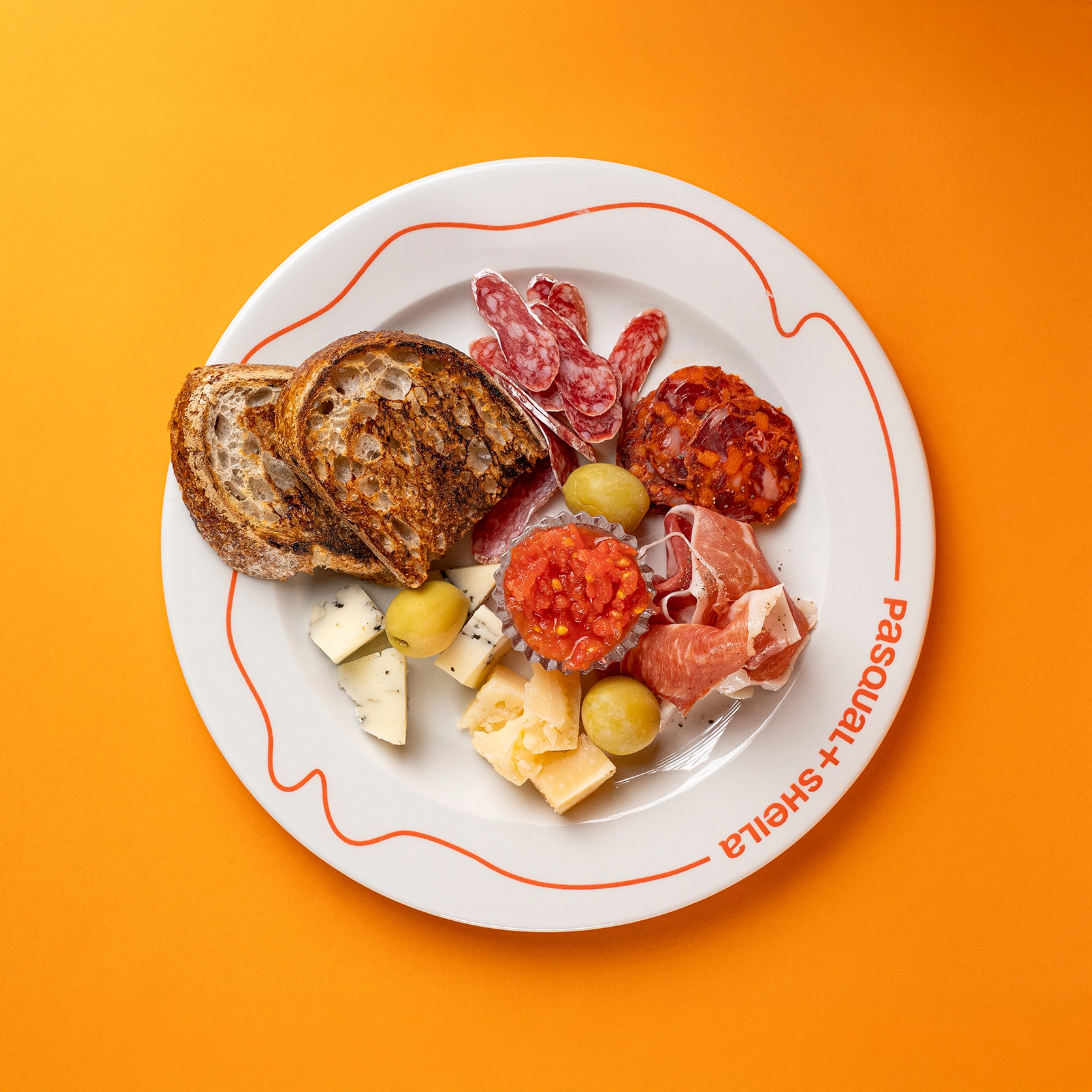 CHEESE  + CURED IBERIAN  MEATS PLATE