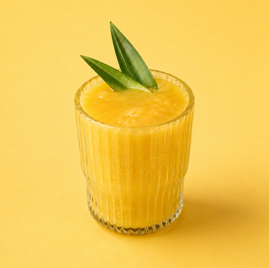 Pineapple and mango smoothie
