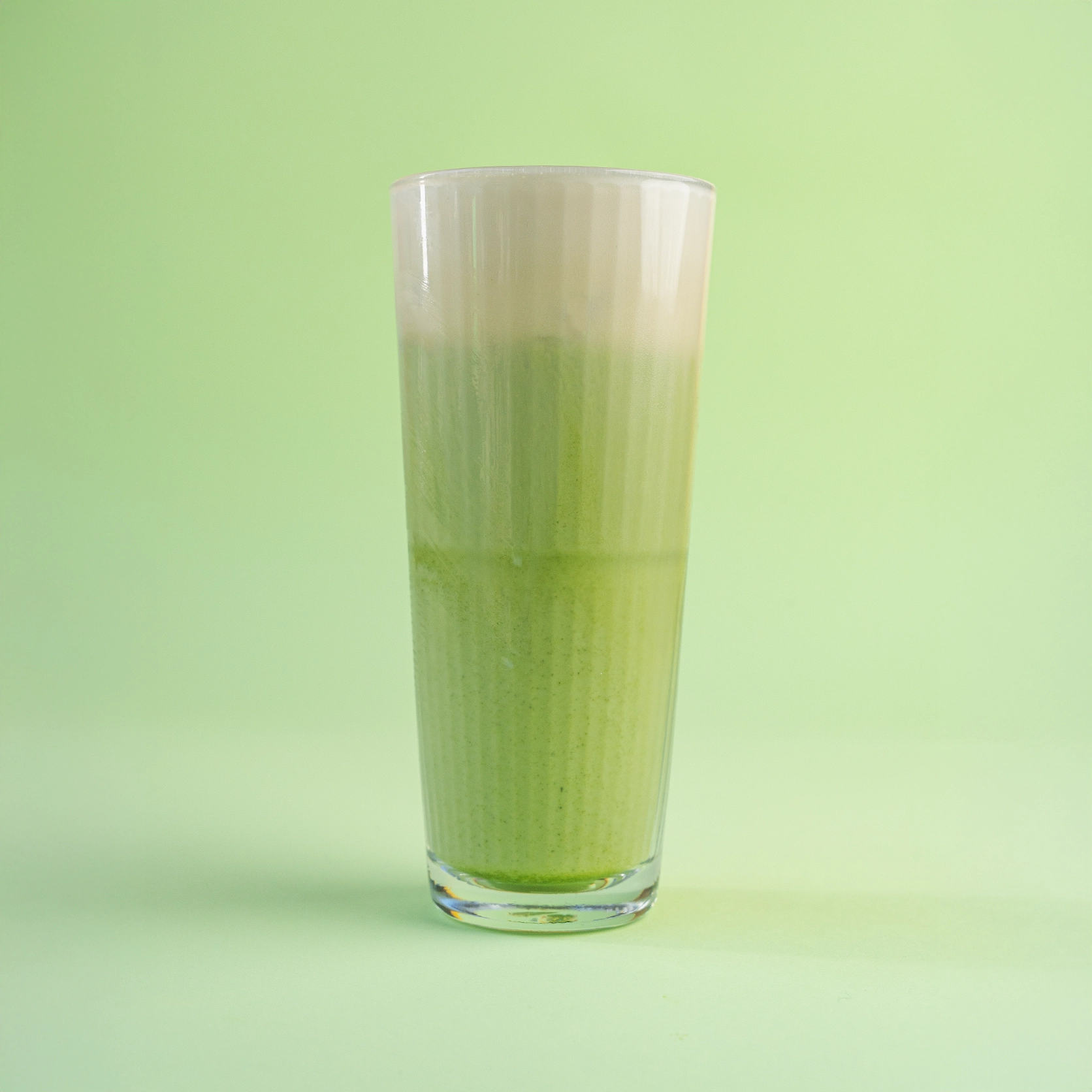 Iced Matcha proteína latte