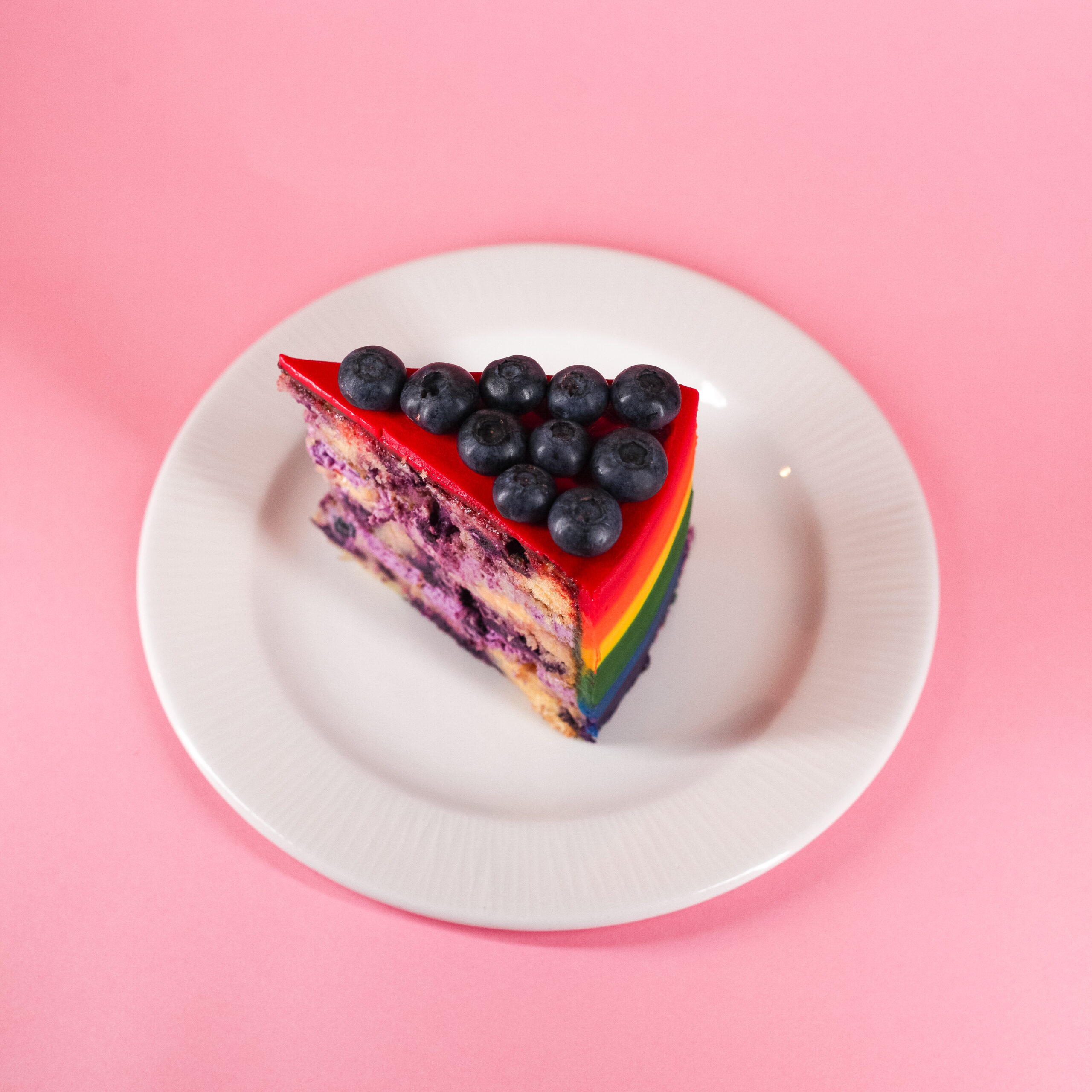 BLUEBERRIES LEMON CAKE